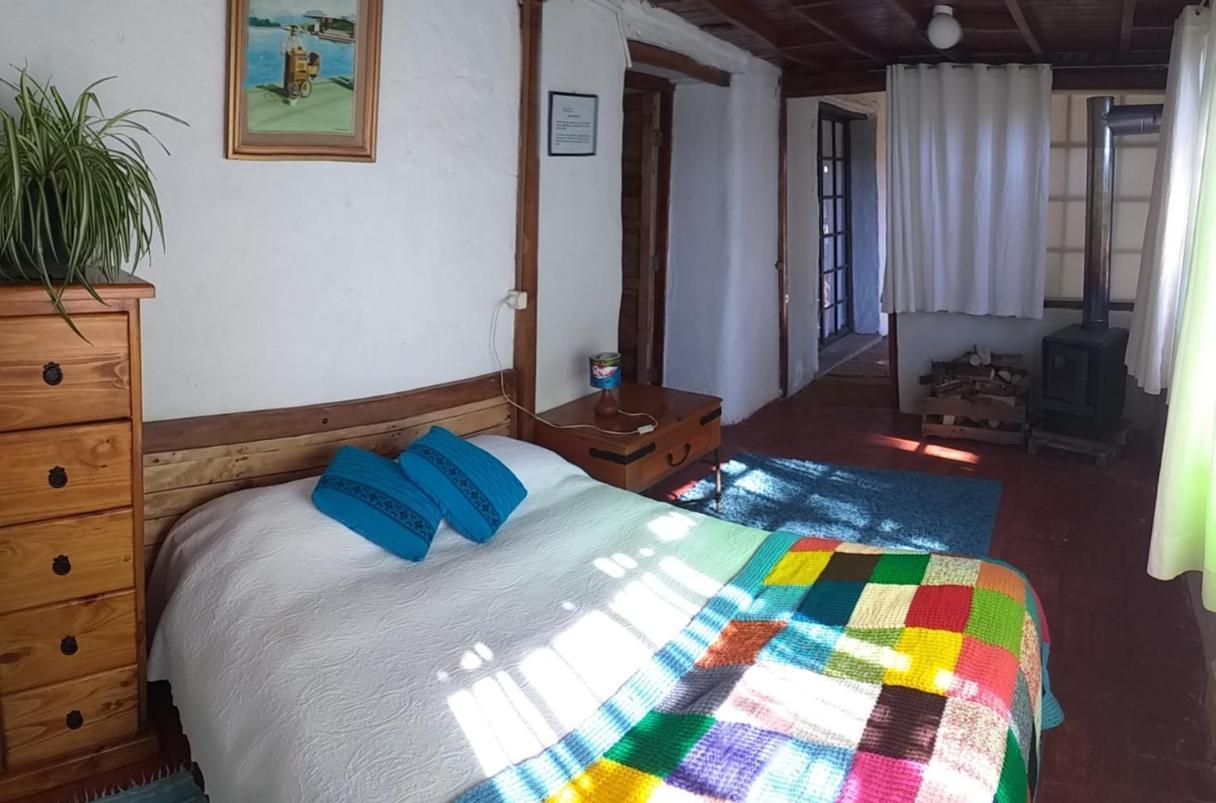 La Casa De Adobe Natural Y Mas Bulnes Bagian luar foto