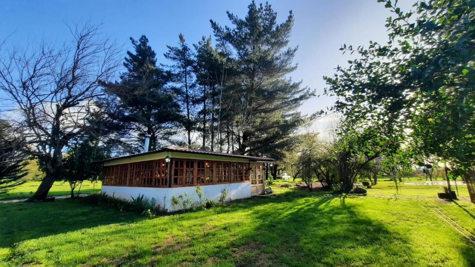 La Casa De Adobe Natural Y Mas Bulnes Bagian luar foto