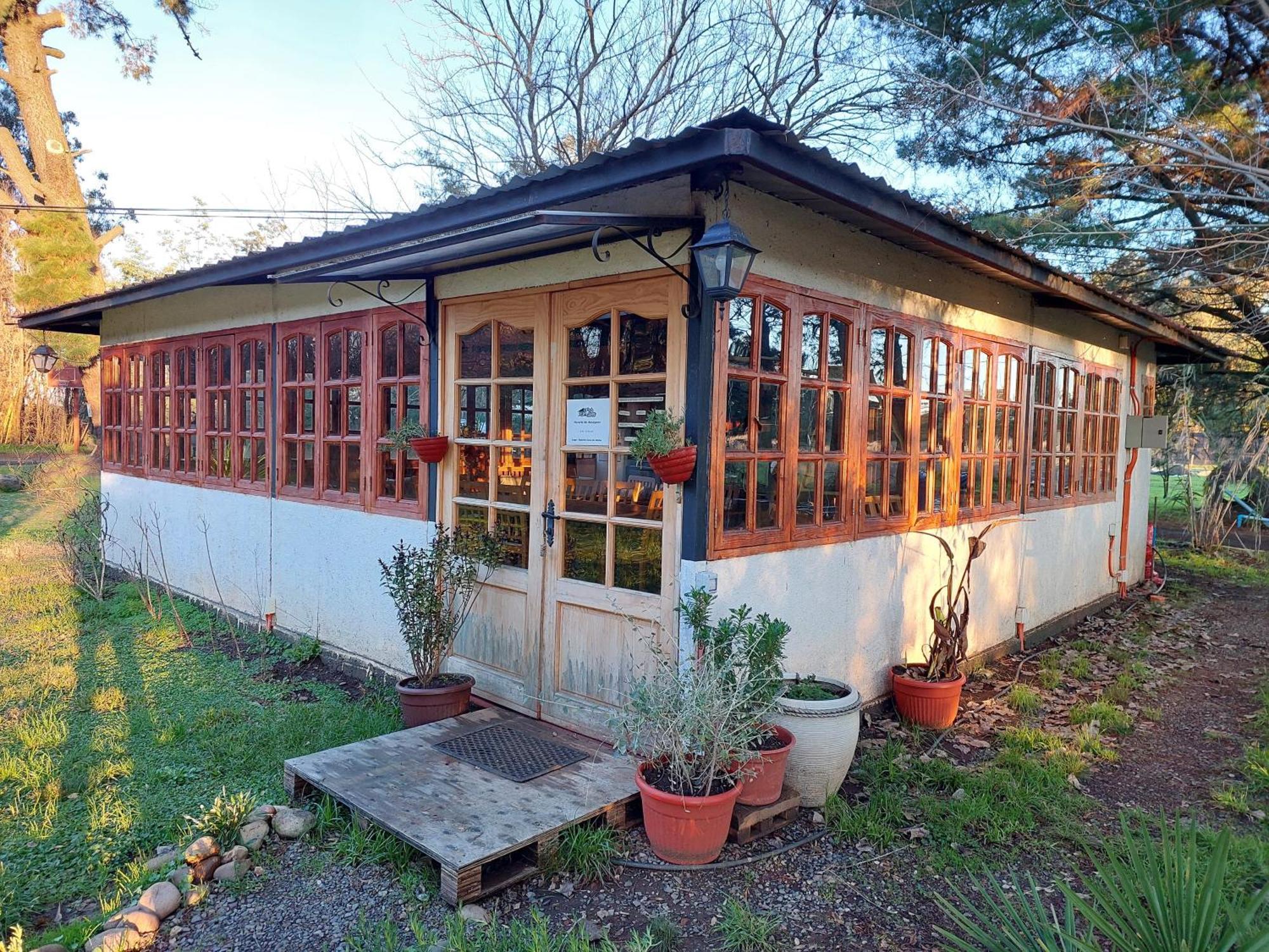 La Casa De Adobe Natural Y Mas Bulnes Bagian luar foto